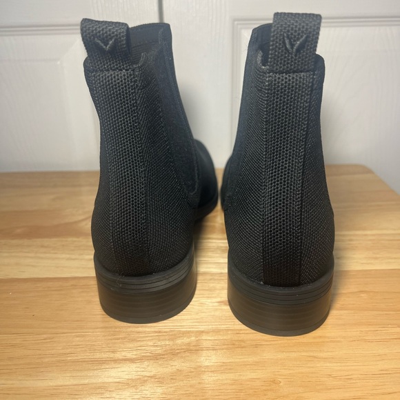 VIVAIA Black Square Toe Chelsea Booties Size 40.5 (US 9) - Picture 5 of 14